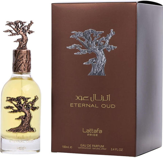 Lattafa Pride Eternal Oud EDP Spray 100 ML/3.4.Oz  For Unisex *Open Box*