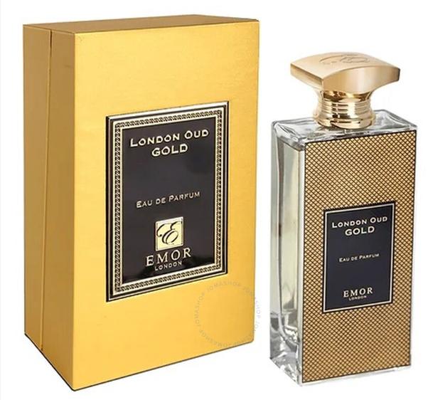 Emor London Oud Gold Perfume Spray EDP 125ml/ 4.2 oz For Men