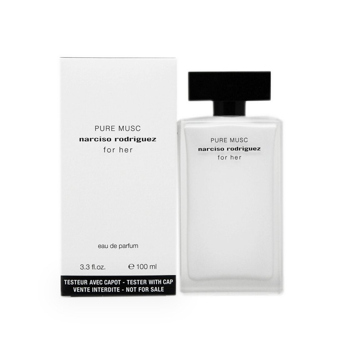 Narciso Rodriguez Pure Musc for her 3.3 oz EDP for women (Tester w/cap)