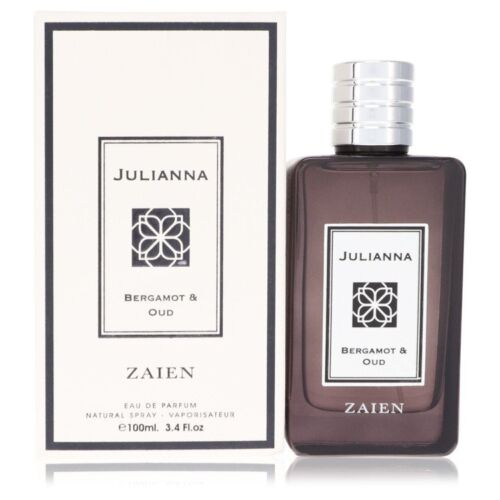 Julianna Bergamot & Oud by Zaien 100ml/3.4oz EDP for Women Regular Box *Smells like Jo Malone Bergamot & Oud*
