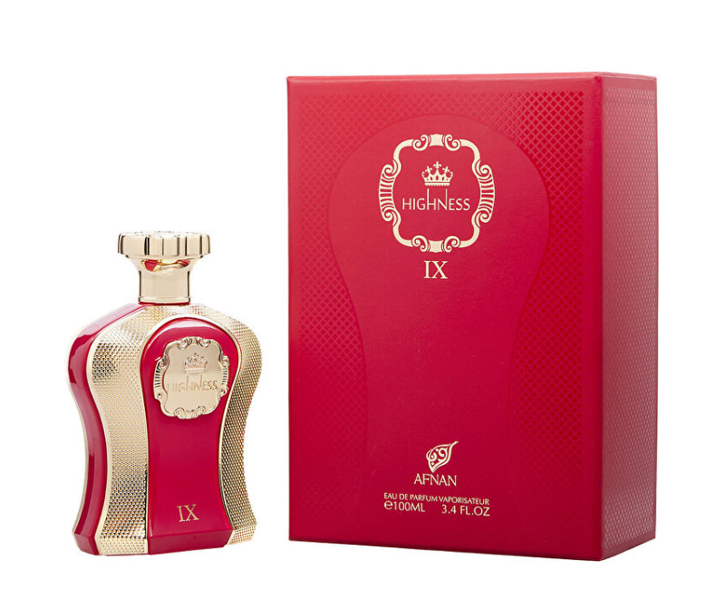 Afnan Highness IX Maroon 3.4oz/100ml Luxury Collection for Women New in Box