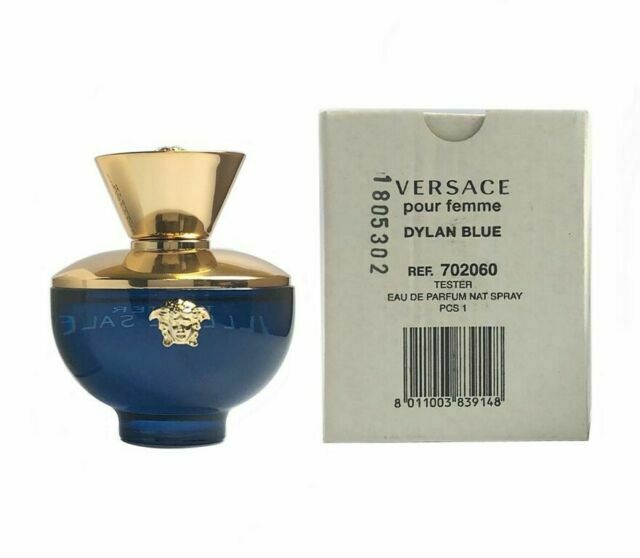 Versace Dylan Blue Pour Femme for woman Eau De Parfum Spray 3.4 Oz Tester w/cap