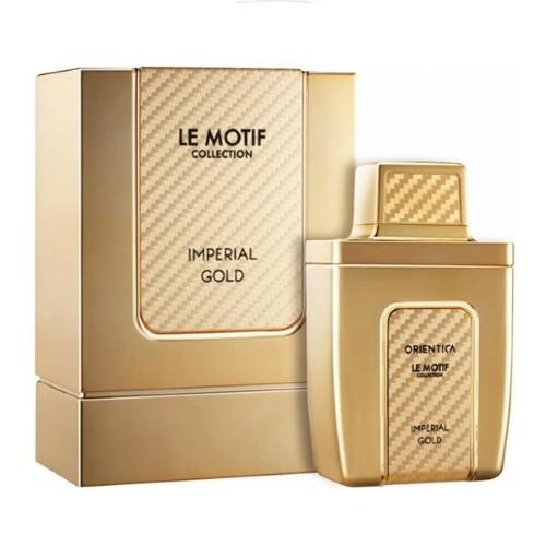 Orientica Le Motif Collection Imperial Gold EDP Spray 85ml/2.9 ozfor Man *Open Box*