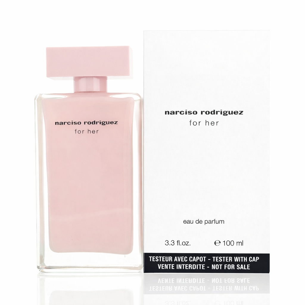 Narciso Rodriguez for her 3.3 oz EDP for women (Tester w/cap)