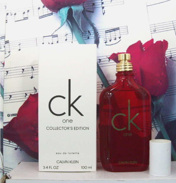 CK One Collector's Edition Calvin Klein EDT Spray 100ml/3.4OZ.*TESTER* N/Cup