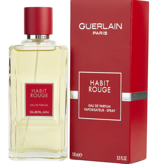 Habit Rouge By Guerlain Perfume Spray EDP 100ml/3.3oz For Men