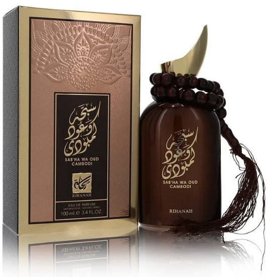 Rihannah Sab'ha Wa Oud Cambodi EDP Perfumer Spray 100ml/3.4oz for Unisex