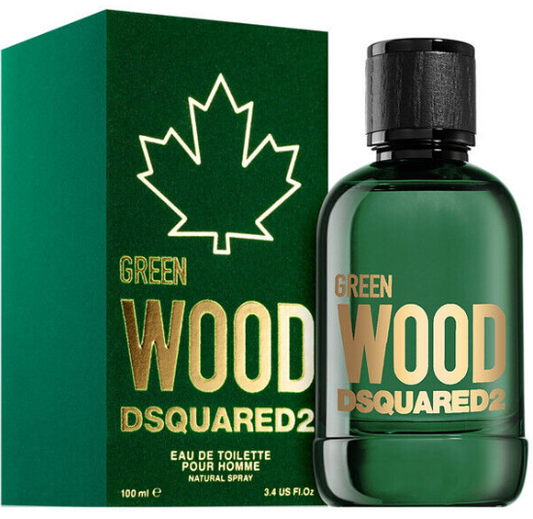 DSQUARED2 Green Wood EDT Spray 3.4 oz/100ml Pour Homme