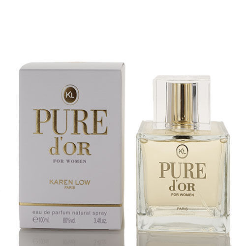 Karen Low Pure d'Or for Women 3.4oz/100ml Regular Box (Smells like J'Adore)