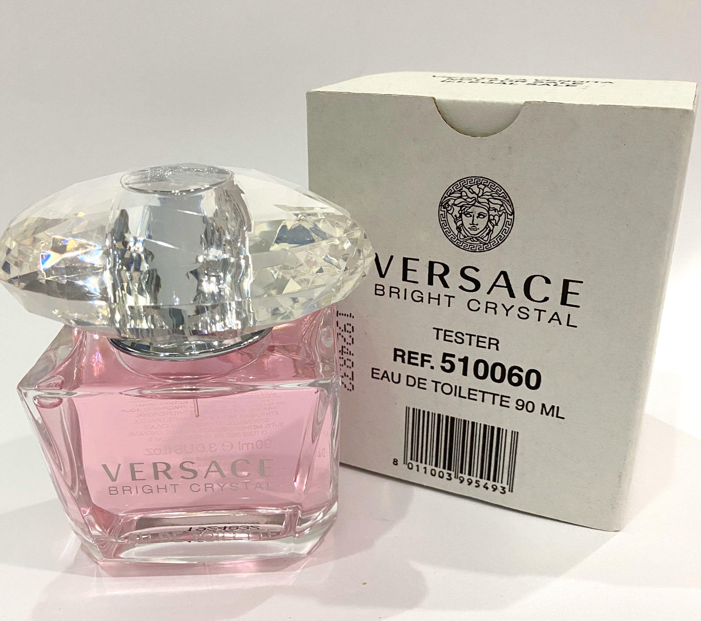 Versace Bright Crystal for Women 90ml EDT Tester w/cap