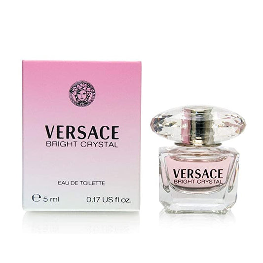 Versace Bright Crystal for Women Mini EDT .17oz/5ml w/cap *Add-on*