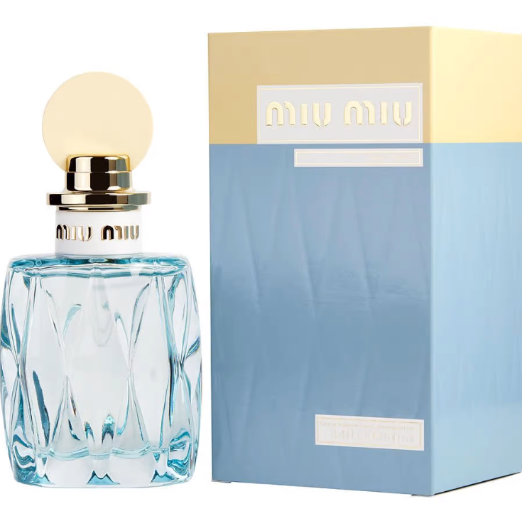 Miu Miu L'eau Bleue 3.4oz EDP for Women Regular Box *Discontinued*