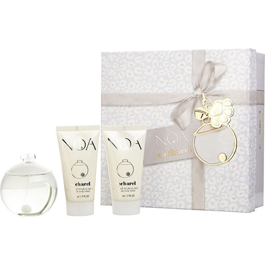 Carcharel NOA Gift Set for Women (100ml EDT Perfume, 2x50ml Body Lotion) *Discontinued*