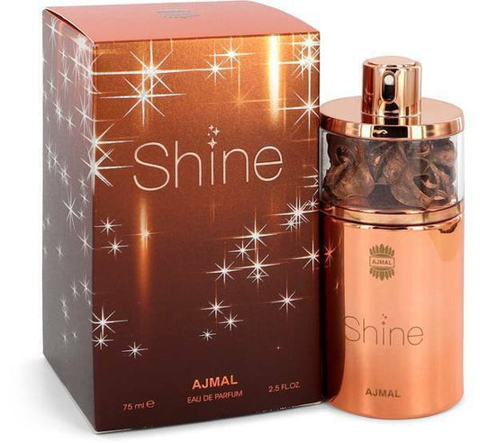 Ajmal Shine 2.5oz/75ml EDP for Women Regular Box