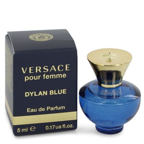 Versace Dylan Blue Pour Femme for woman Mini EDP .17oz/5ml w/box *Add-on*